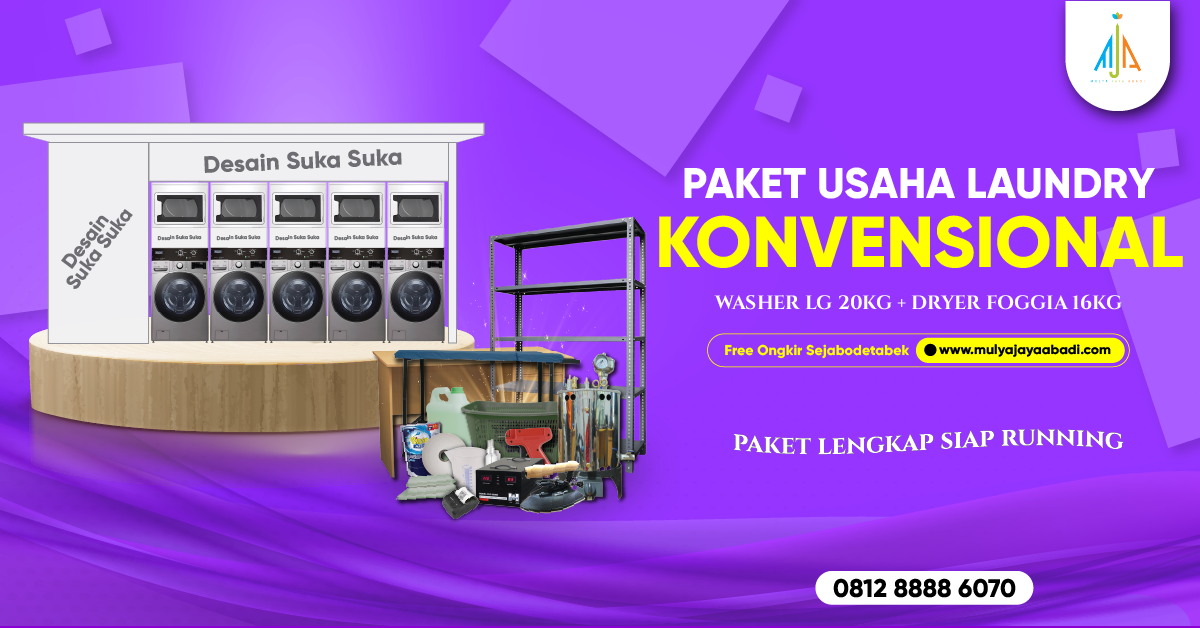PAKET LAUNDRY Konvensional LG 20KG dan MAYTAG,SPEEDQUEEN